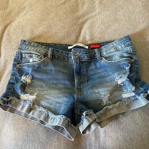 Jean shorts NWOT